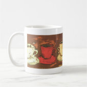 コーヒー列のマグ コーヒーマグカップ (左)