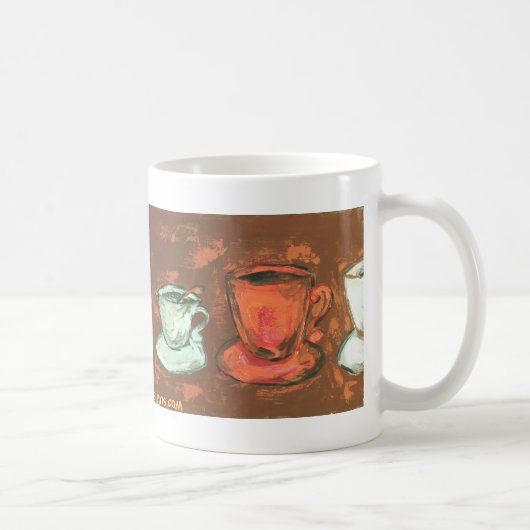 コーヒー列のマグ コーヒーマグカップ (右)