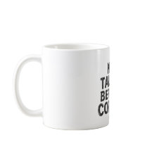 コーヒー前のおしゃべり禁止マグカップ
