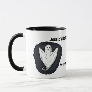 コーヒー前の幽霊狩りなし マグカップ
