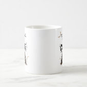 コーヒー前の無愛想猫は話しかけないで Funny コーヒーマグカップ (中央)
