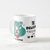コーヒー前後のトナカイ コーヒーマグカップ (正面左)