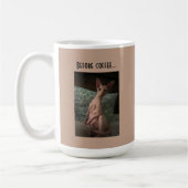 コーヒー前….コーヒーの後 コーヒーマグカップ (左)