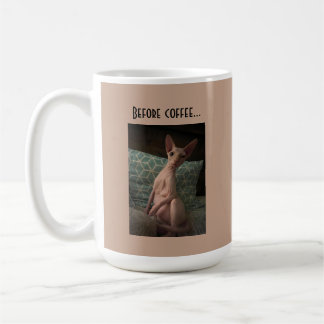 コーヒー前….コーヒーの後 コーヒーマグカップ