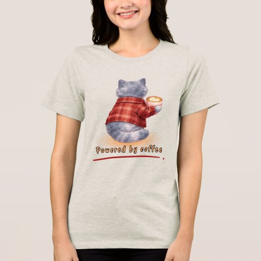 コーヒー動力 トライブレンドTシャツ (正面)