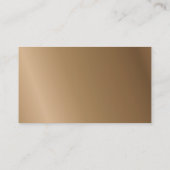 コーヒー勾配1のサイドビジネスカードテンプレート 名刺 (裏面)