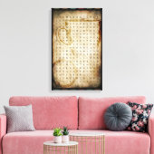 コーヒー単語検索 キャンバスプリント (インサイチュ (リビング))