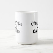 コーヒー及びケーキおもしろい コーヒーマグカップ (中央)