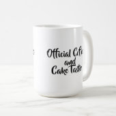 コーヒー及びケーキおもしろい コーヒーマグカップ (正面右)