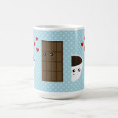 コーヒー及びチョコレート愛 コーヒーマグカップ (中央)