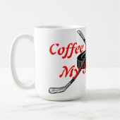 コーヒー及びホッケー コーヒーマグカップ (左)