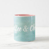 コーヒー及び冷えのマグ ツートーンマグカップ (中央)
