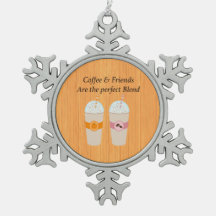 コーヒー及び友人は完全なブレンドのオーナメントです