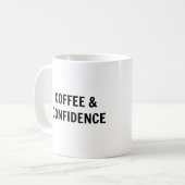 コーヒー及び自信のコーヒー・マグ コーヒーマグカップ (正面左)