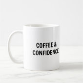 コーヒー及び自信のコーヒー・マグ コーヒーマグカップ (左)