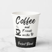 コーヒー友好特産マグカップ 紙コップ (正面)