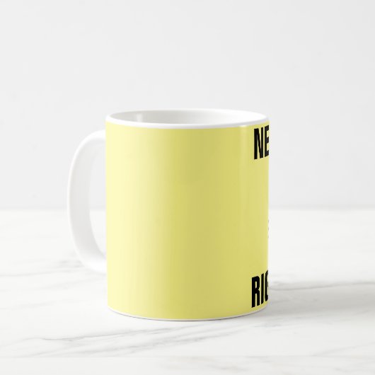 コーヒー右の猫の鳴き声、パンダの子猫のコーヒー・マグを必要として下さい コーヒーマグカップ (正面左)