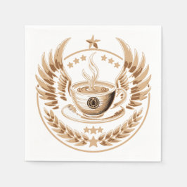 コーヒー司令官 スタンダードカクテルナプキン