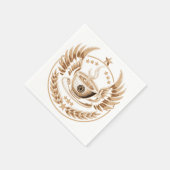 コーヒー司令官 スタンダードカクテルナプキン (角)