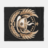 コーヒー司令官 フリースブランケット (正面(横))