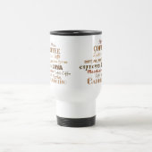 コーヒー名パーソナライズされた トラベルマグ (中央)