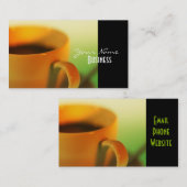 コーヒー名刺 名刺 (正面/裏面)