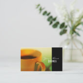 コーヒー名刺 名刺 (スタンド正面)