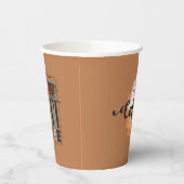 コーヒー名言ペーパカップ 紙コップ (左)