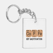 コーヒー周期表要素 キーホルダー (正面左)