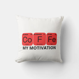 コーヒー周期表要素 クッション