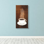 コーヒー味 キャンバスプリント (インサイチュ (ウッドフロア))