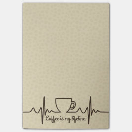 コーヒー命綱4x6 ポストイット
