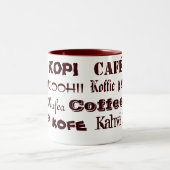 コーヒー国際的 ツートーンマグカップ (中央)