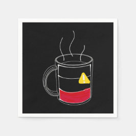 コーヒー在庫僅少 スタンダードカクテルナプキン