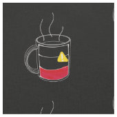 コーヒー在庫僅少 ファブリック (クローズアップ)