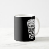 コーヒー地獄そう人々は大きなファン内向的ではない コーヒーマグカップ (正面右)