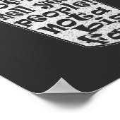 コーヒー地獄そう人々は大きなファン内向的ではない ポスター (角)