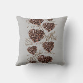 コーヒー大好き! クッション (裏面)