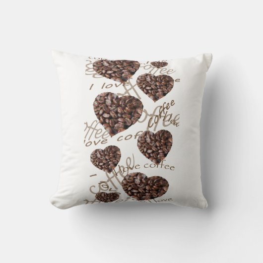 コーヒー大好き! クッション (正面)