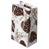 コーヒー大好き!! スモールペーパーバッグ (裏面アングル)