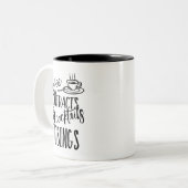 コーヒー契約カクテル閉店実在不動産 ツートーンマグカップ (正面左)