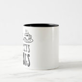 コーヒー契約実在閉鎖剤 ツートーンマグカップ (中央)