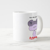 コーヒー好おもしろいきのカワイイ関連型カエルのマグカップ ジャンボコーヒーマグカップ (正面右)