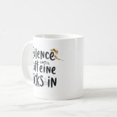 コーヒー好きおもしろいのための古い&モーニングマグカップ コーヒーマグカップ (正面左)