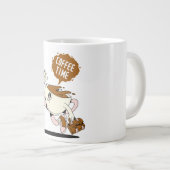 コーヒー好きおもしろいスペシャルティマグカップ ジャンボコーヒーマグカップ (正面右)
