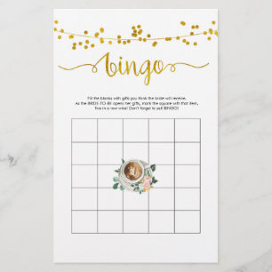 コーヒー好きがビンゴブライダルシャワーゲーム