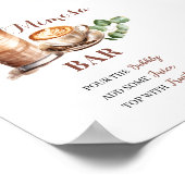 コーヒー好きがミモサのポスターを作る ポスター (角)