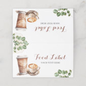 コーヒー好きが食品ラベルアプリを醸造している 予約カード (外部開封)