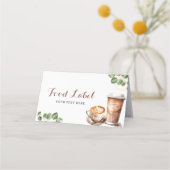 コーヒー好きが食品ラベルアプリを醸造している 予約カード (裏面)