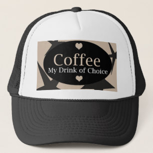 コーヒー好きなあなたのためのクールなデザイン キャップ